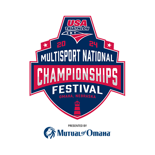 USA Triathlon Multisport National Championships Presented by Mutual of Omaha Logo